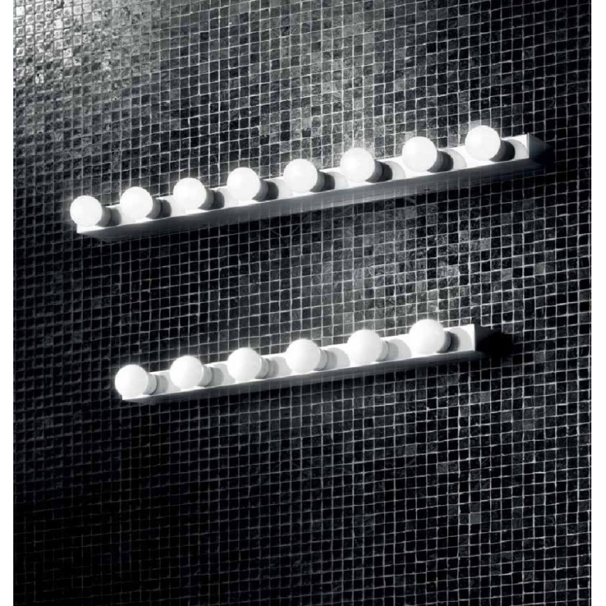 Ideal Lux - Applique murale PRIVE 6xE14/40W/230V chrome brillant