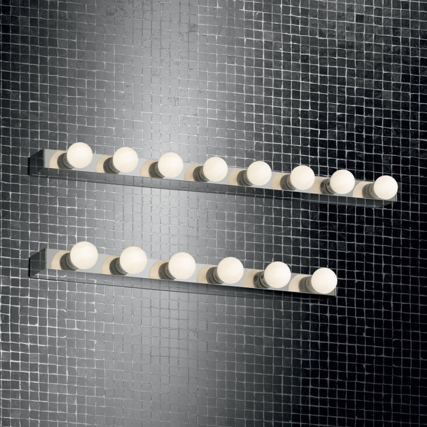 Ideal Lux - Applique murale PRIVE 6xE14/40W/230V chrome brillant