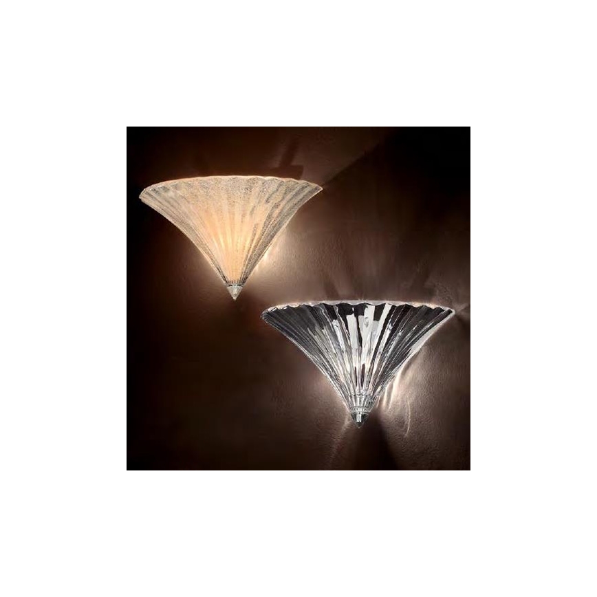 Ideal Lux - Applique murale SANTA 1xE14/40W/230V transparente