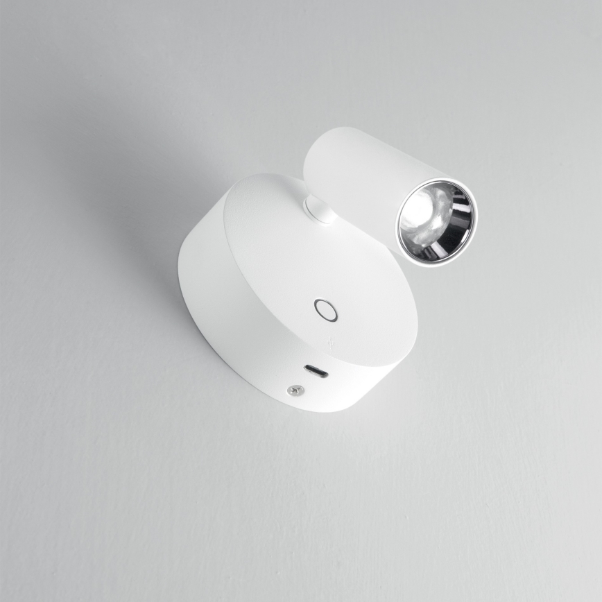 Ideal Lux - Spot mural LED à commande tactile dimmable ELF LED/3W/230V CRI 95 blanc