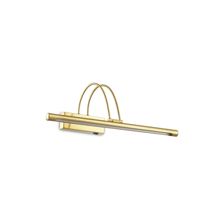 Ideal Lux - Applique pour tableau BOW LED/4,6W/230V 46 cm CRI 90 doré