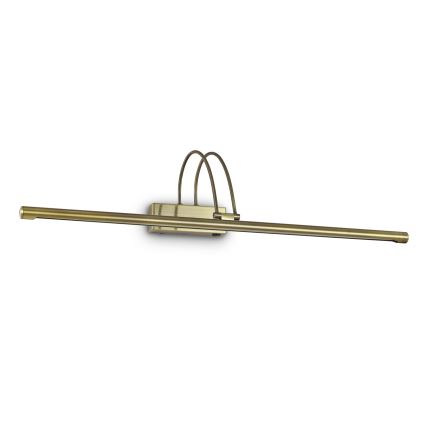 Ideal Lux - Applique pour tableau LED BOW LED/8W/230V 76 cm IRC 90 laiton