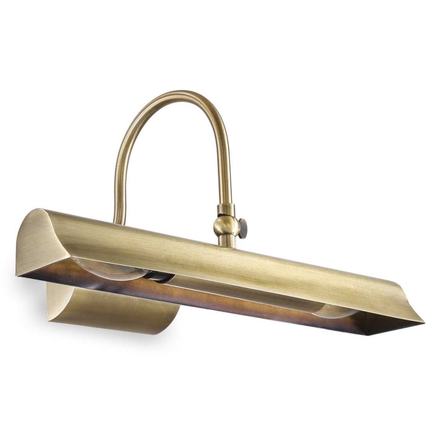 Ideal Lux - Applique pour tableau RETRO 2xE14/28W/230V laiton