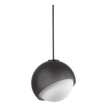Ideal Lux - BLOOM hanglamp aan kabel 1xE27/42W/230V Ø22 cm zwart