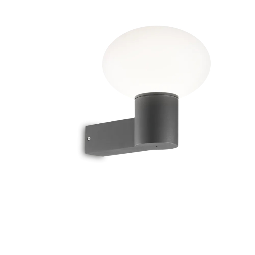 Ideal Lux - Buiten wandlamp CLIO 1xE27/42W/230V IP44 antraciet