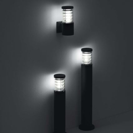 Ideal Lux - Buitenlamp 1xE27/42W/230V 60 cm IP44 antraciet
