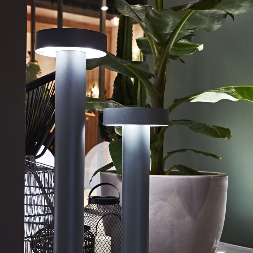 Ideal Lux - Buitenlamp 4xG9/15W/230V 60 cm IP44 antraciet