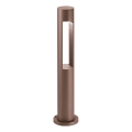 Ideal Lux - Buitenlamp ACQUA 1xG9/15W/230V 60 cm IP44 bruin
