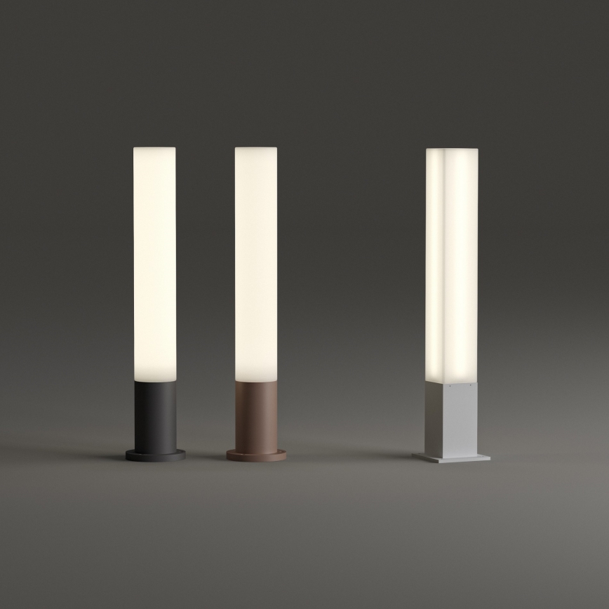 Ideal Lux - Buitenlamp EDO OUTDOOR 1xGX53/15W/230V 80 cm IP65 bruin