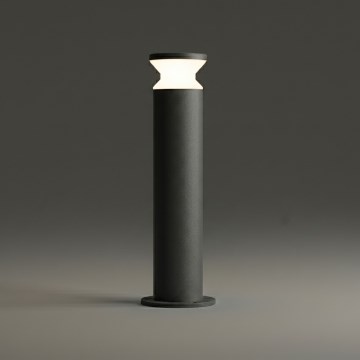 Ideal Lux - Buitenlamp TORRE 1xE27/15W/230V 60 cm IP65 antraciet