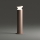 Ideal Lux - Buitenlamp TORRE 1xE27/15W/230V 60 cm IP65 bruin
