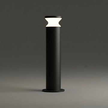 Ideal Lux - Buitenlamp TORRE 1xE27/15W/230V 60 cm IP65 zwart