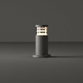 Ideal Lux - Buitenlamp TRONCO 1xE27/42W/230V 25 cm IP65 antraciet