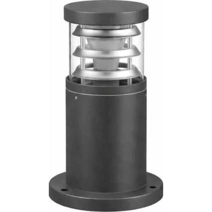 Ideal Lux - Buitenlamp TRONCO 1xE27/42W/230V 25 cm IP65 antraciet