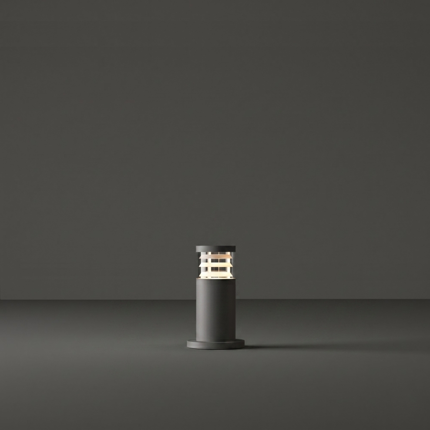 Ideal Lux - Buitenlamp TRONCO 1xE27/42W/230V 25 cm IP65 antraciet