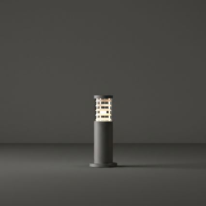 Ideal Lux - Buitenlamp TRONCO 1xE27/42W/230V 40 cm IP65 antraciet