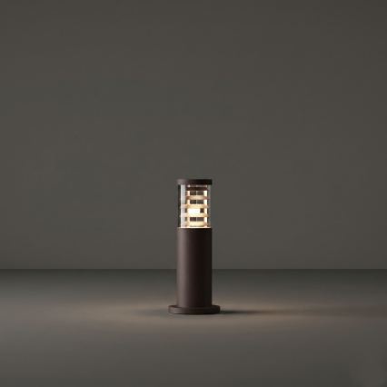 Ideal Lux - Buitenlamp TRONCO 1xE27/42W/230V 40 cm IP65 bruin