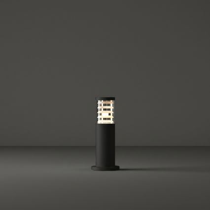 Ideal Lux - Buitenlamp TRONCO 1xE27/42W/230V 40 cm IP65 zwart