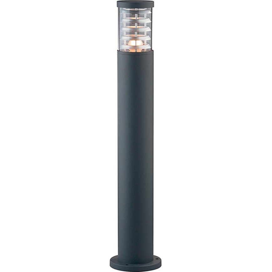 Ideal Lux - Buitenlamp TRONCO 1xE27/42W/230V 80 cm IP65 antraciet