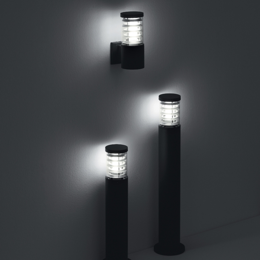Ideal Lux - Buitenlamp TRONCO 1xE27/42W/230V 80 cm IP65 antraciet