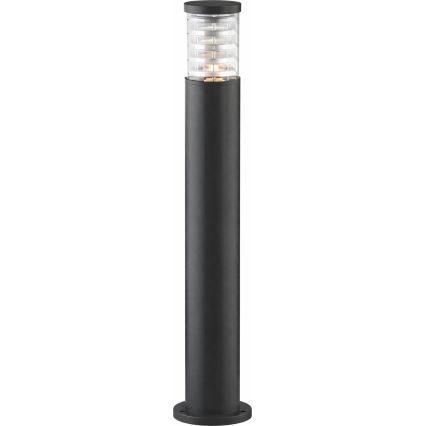 Ideal Lux - Buitenlamp TRONCO 1xE27/42W/230V 80 cm IP65 zwart