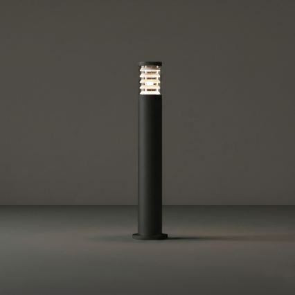 Ideal Lux - Buitenlamp TRONCO 1xE27/42W/230V 80 cm IP65 zwart