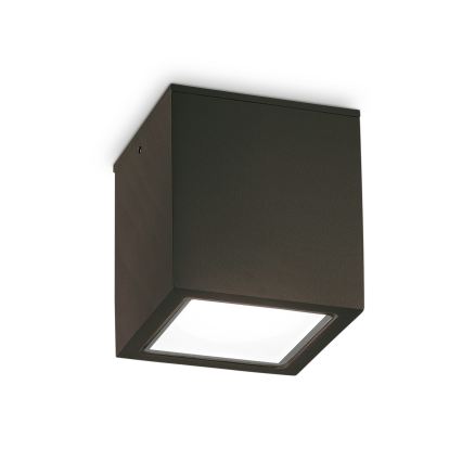 Ideal Lux - Buitenspot TECHO 1xGU10/20W/230V 15x15 cm IP54 zwart