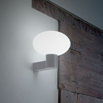 Ideal Lux - Buitenwandlamp CLIO 1xE27/42W/230V IP44 grijs