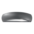 Ideal Lux - Buitenwandlamp GIOVE 1xE27/60W/230V IP54 antraciet
