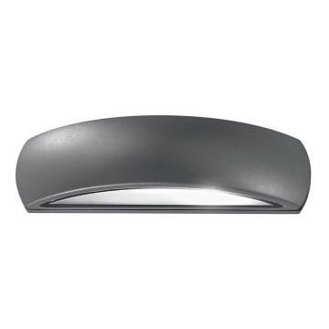 Ideal Lux - Buitenwandlamp GIOVE 1xE27/60W/230V IP54 antraciet