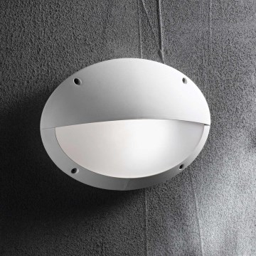 Ideal Lux - Buitenwandlamp POLAR 1xE27/23W/230V IP66 wit