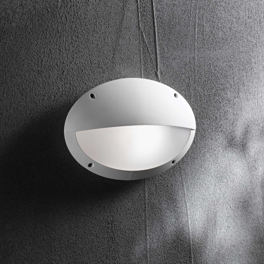 Ideal Lux - Buitenwandlamp POLAR 1xE27/23W/230V IP66 wit