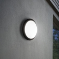 Ideal Lux - Buitenwandlamp POLAR 1xE27/23W/230V IP66 zwart