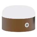 Ideal Lux - Dimbaar LED touch tafellampje MIGNON LED/5W/5V 1500 mAha diameter 10 cm CRI 90 bruin