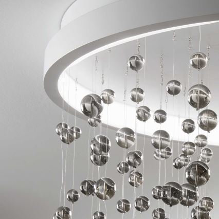 Ideal Lux - Dimbare LED bevestigde hanglamp ARMONY LED/56W/230V CRI 90 diameter 60 cm wit