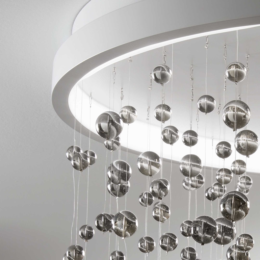 Ideal Lux - Dimbare LED bevestigde hanglamp ARMONY LED/56W/230V CRI 90 diameter 60 cm wit
