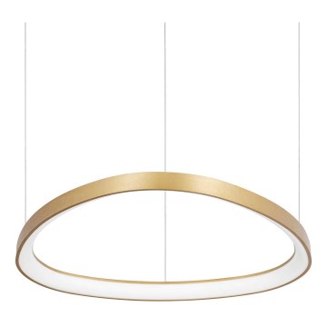 Ideal Lux - Dimbare LED hanglamp aan een koord GEMINI LED/48W/230V diameter 61 cm CRI 90 goud
