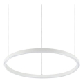 Ideal Lux - Dimbare LED hanglamp aan een koord ORACLE SLIM LED/29W/230V 3000K diameter 50 cm wit