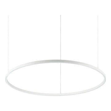 Ideal Lux - Dimbare LED hanglamp aan een koord ORACLE SLIM LED/43W/230V 3000K diameter 90 cm wit