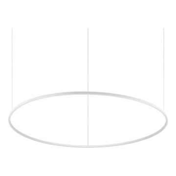 Ideal Lux - Dimbare LED hanglamp aan een koord ORACLE SLIM LED/76W/230V 3000K diameter 150 cm wit