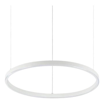 Ideal Lux - Dimbare LED-hanglamp aan kabel ORACLE SLIM LED/28W/230V 3000K CRI 90 Ø 50 cm wit
