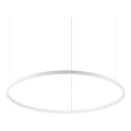Ideal Lux - Dimbare LED-hanglamp aan kabel ORACLE SLIM LED/42W/230V 3000K CRI 90 Ø 90 cm wit