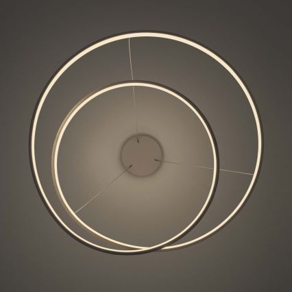 Ideal Lux - Dimbare LED-hanglamp aan kabel OZ LED/55W/230V Ø 80 cm CRI 90 wit