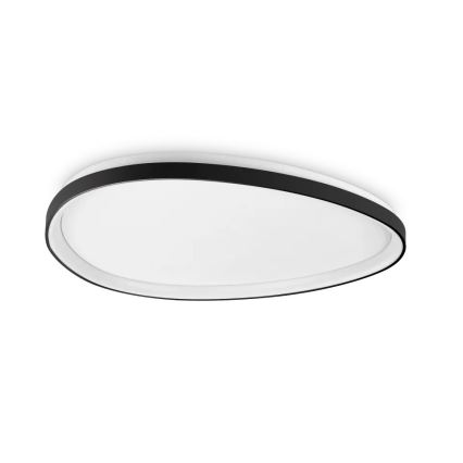 Ideal Lux - Dimbare LED plafondlamp GEMINI LED/42W/230V diameter 81 cm CRI 90 zwart