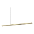 Ideal Lux - DORICA dimbare LED-pendellamp aan kabel LED/35W/230V CRI 90 140 cm messing