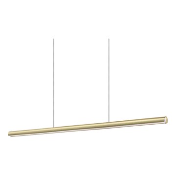 Ideal Lux - DORICA dimbare LED-pendellamp aan kabel LED/35W/230V CRI 90 140 cm messing