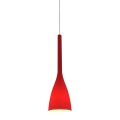 Ideal Lux - Hanglamp 1xE14/40W/230V rood