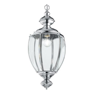 Ideal Lux - Hanglamp aan een ketting 1xE27/60W/230V glanzend chroom