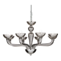 Ideal Lux - Hanglamp aan een ketting CASANOVA 8xE14/40W/230V diameter 88 cm grijs