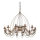 Ideal Lux - Hanglamp aan een ketting CORTE 12xE14/40W/230V diameter 95 cm koper